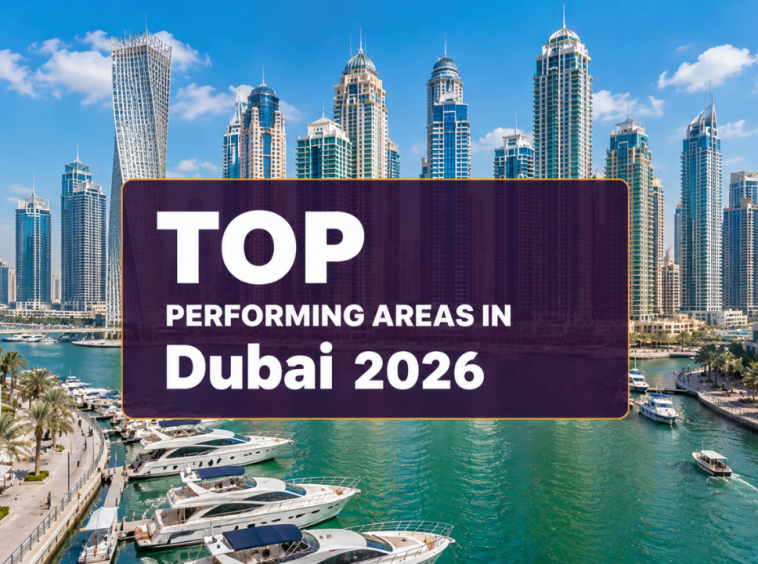 Top performing areas in dubai
